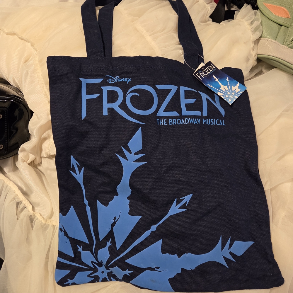 Disney Frozen Navy Blue Tote Bag